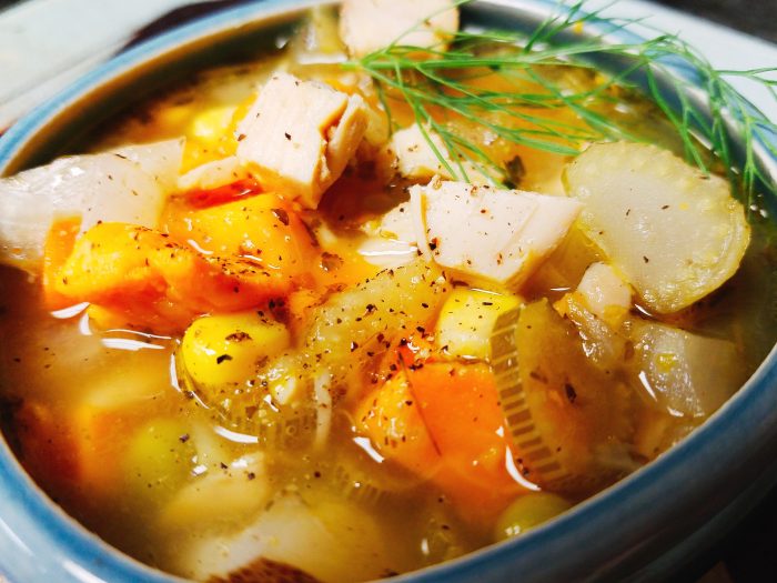 Turkey soup recipe with potatoes