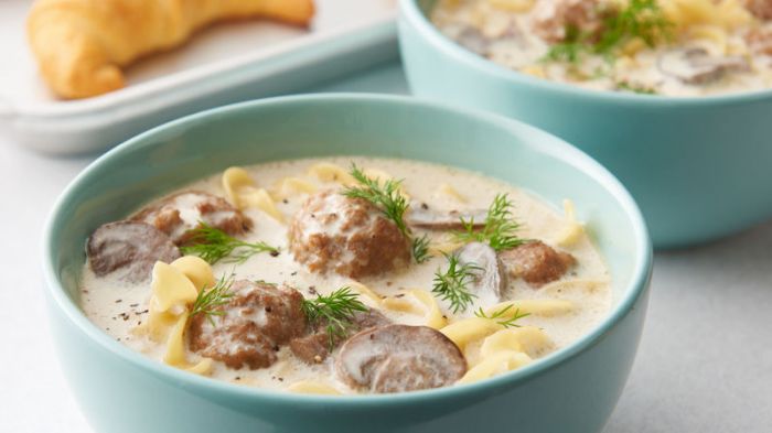 Swedish meatballs with cream of mushroom soup recipe