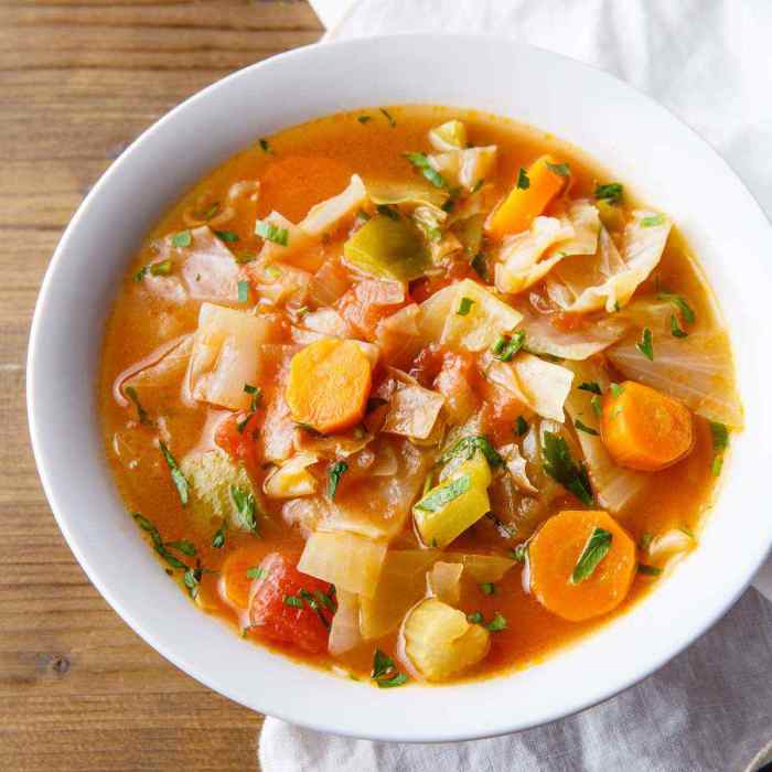 Cabbage fat burning soup recipes