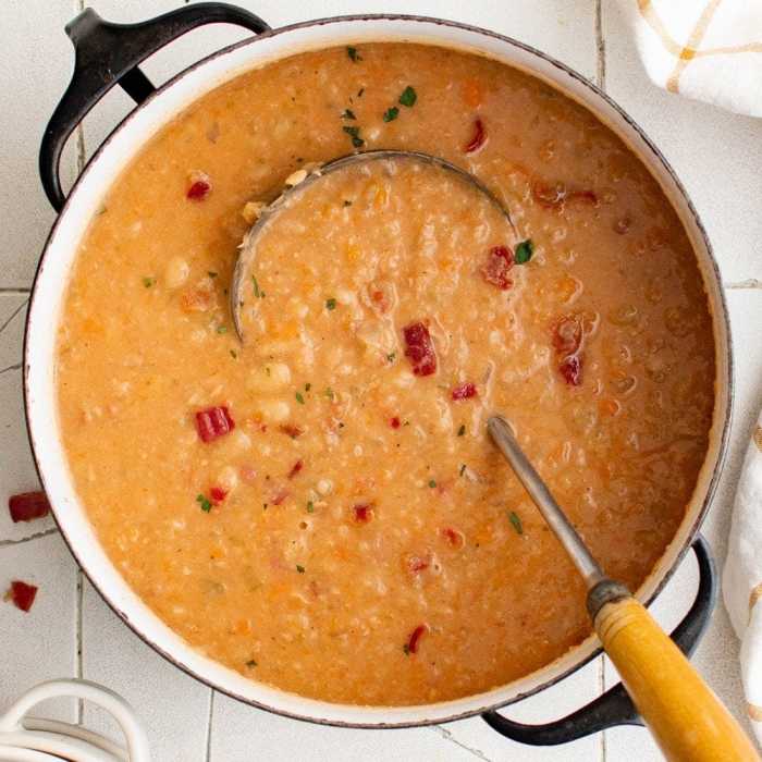 Bean and bacon soup recipe like campbell's