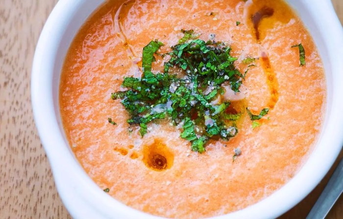 Cantaloup soup recipe