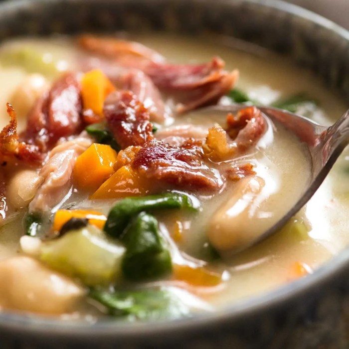 Bone in ham soup recipe