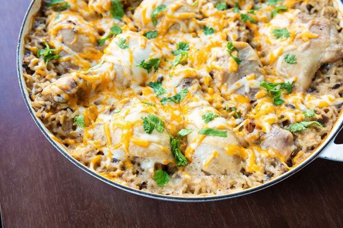 Chicken and mushroom soup casserole recipes with rice