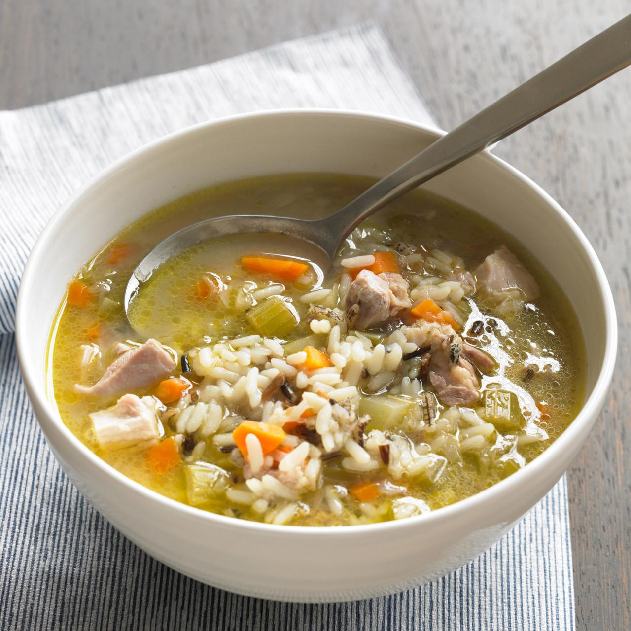 Easy cream of chicken and rice soup recipe