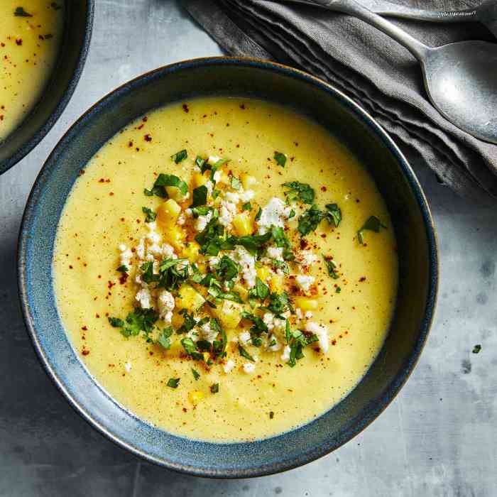 Corn soups recipes