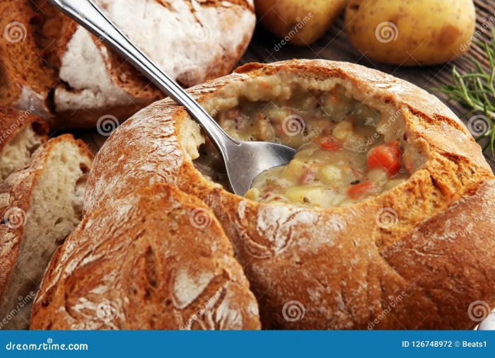 Bread bowl soup recipes