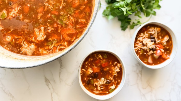 Soup enchilada chicken slow cooker quinoa recipe spicy