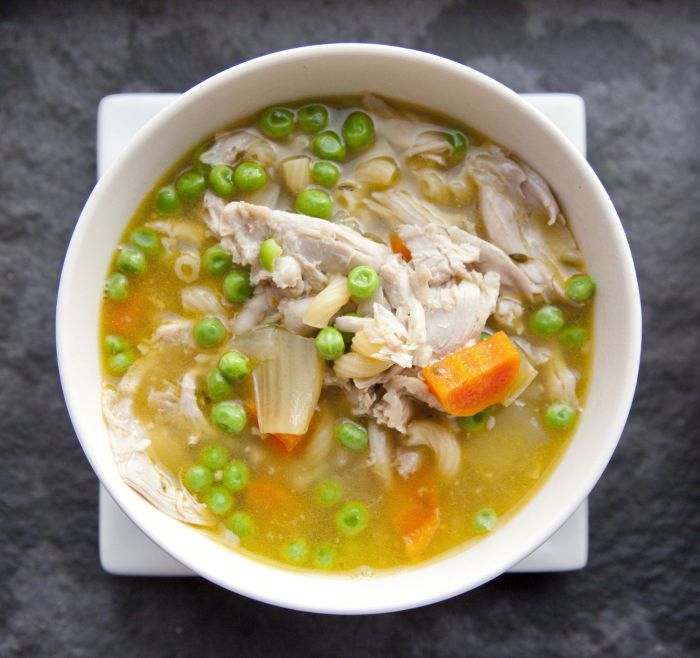 Chicken soup recipe in pressure cooker